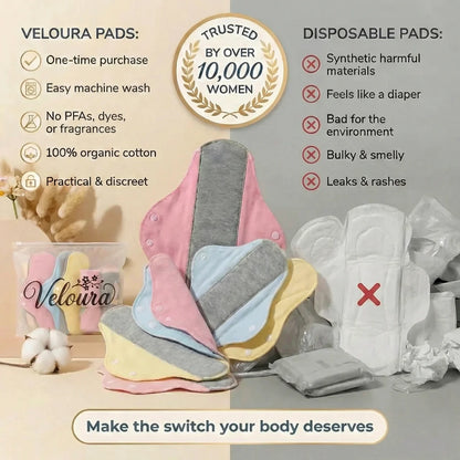Veloura Pads - Washable Protection Pads